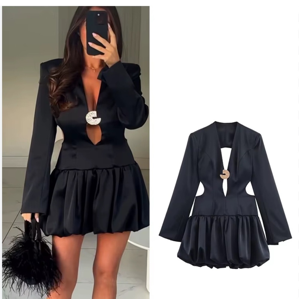 TREND NEW ! ZARA SATIN PUFFBALL DRESS
🚨FIRM PRICE NO DISCOUNT ON THIS DRESS - Picture 13 of 17